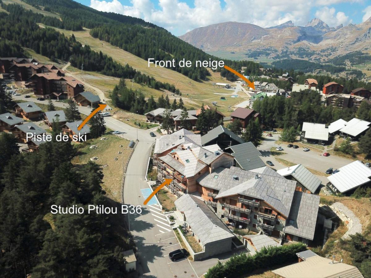 Studio Ptilou B36 2/4 Pers. Avec Vue Saint-Étienne-en-Dévoluy エクステリア 写真